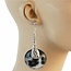 Wild Out Zebra Earrings