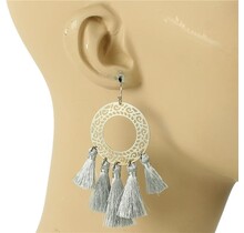 Dreamcatcher Tassel Earrings