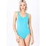 No Fuss Cotton Bodysuit Ice Blue