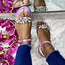 Living Lavish Sandals - Hologram