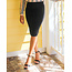 No Fuss Midi Skirt Black