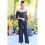 Looking Back Crossover Jumpsuit