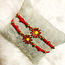 Sunflower Friendship Bracelets - Red