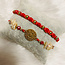 Dizzy Spell Friendship Bracelet - Red