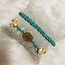 Dizzy Spell Friendship Bracelet - Turquoise