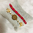 Dizzy Spell Friendship Bracelet - Fuchsia