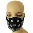 Extra Care Paisley Mask - Black