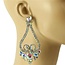 Queen Status Earrings - Silver Iridescent