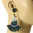 Peacock Sings Beaded Earrings