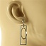Boxed Ball Earrings - Silver
