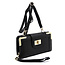Tea Time Clutch Wallet - Black