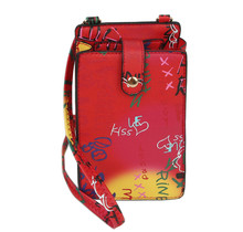 Gadget Ready  Cross Body Bag - Red