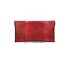 Back Again Snakeskin Clutch - Red