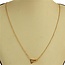 Tri Deal Necklace - Gold