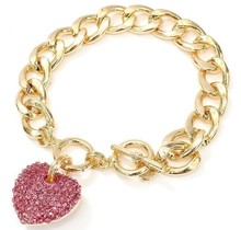 Heart Throb Bracelet - Pink