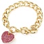 Heart Throb Bracelet - Pink