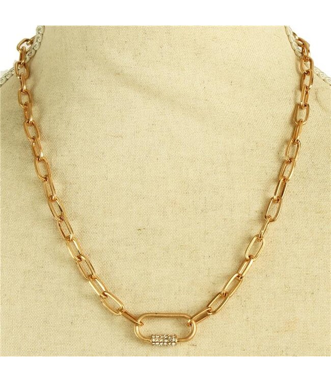 Link Up Necklace - Gold