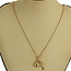 Stock Lock Necklace - Gold