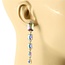 Cinco Crystal Drop Earring - Gold Iridescent
