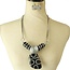 In The Chaos Necklace Set - Black