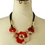 Something Unique Necklace Set - Red
