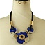 Something Unique Necklace Set - Royal Blue