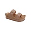 Enchanted Rhinestone Flatform - Rose Gold