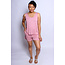 Lounge Around Shorts Set - Mauve