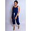Limitless Drawstring Jumpsuit - Navy