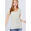 Misty Sage V Neck T-shirt