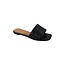 Island Getaway Woven Sandals - Black