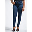 Basic Needs High Waist Jeans - DARK WASH