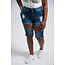 Never Scared Ripped Bermuda Shorts