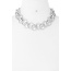 Going In Circles Necklace Set - Silver