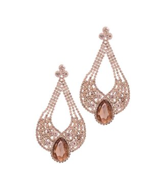 Wow Factor Earrings - Rose Gold