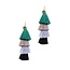 Don't Back Down Tassel Earrings - Green