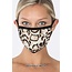 So Essential Washable Mask - Tan Brown Snake Print