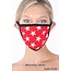 So Essential Washable Mask - Ruby Ivory Star Print