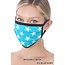 So Essential Washable Mask - Ice Blue Ivory Star Print