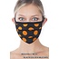 So Essential Washable Mask - Black Golden Mustard Polka Dot