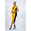 Proceed With Caution Dress - Mustard