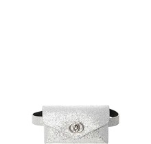 Single Handed Clutch - Silver Iridescent