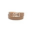 Square Deal Pearl Belt - Dk Taupe