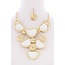 Doing Me Necklace Set - Ivory
