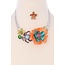 Hard To Bloom Necklace Set - Mint