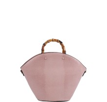 Bamboo Beauty Handbag - Blush