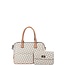 Going Places 3PC Handbag Set - White