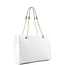 Go Big Quilted Bag - White