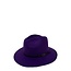 Clear Visions Fedora Hat - Purple