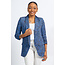 On The Prowl Cheetah Blazer - Blue